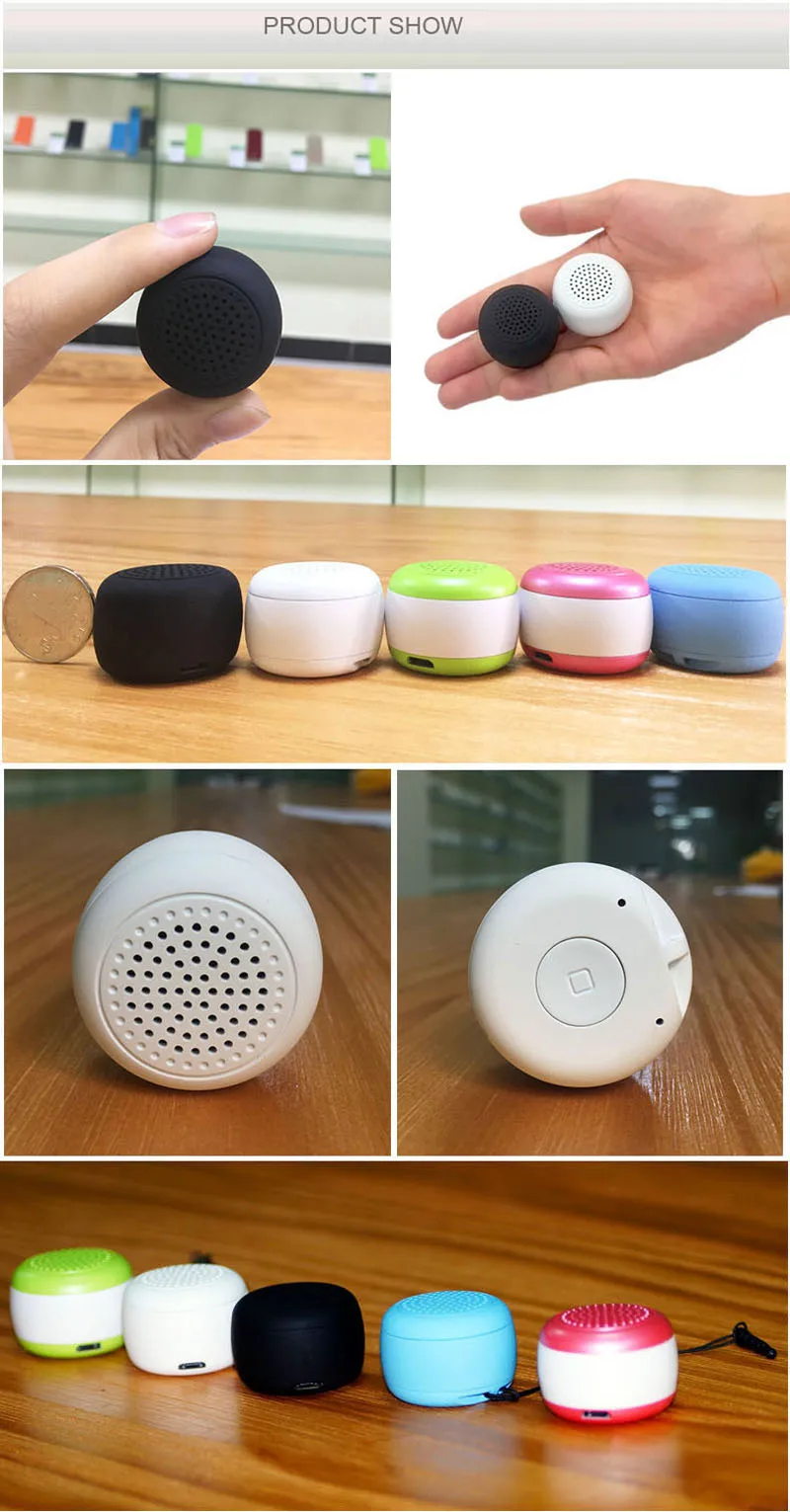 Ultra-mini Bluetooth Speaker Big Volume Outdoor Loudspeaker Music Player Remote Selfie Control for Mobile Phone Creative Gift big speaker