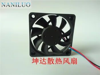 

NANILUO For AFB0605HC 6CM 60MM 6*6*1.5CM 60*60*15MM Cooling fan 6015 5V 0.40A Axial fan Three-wire