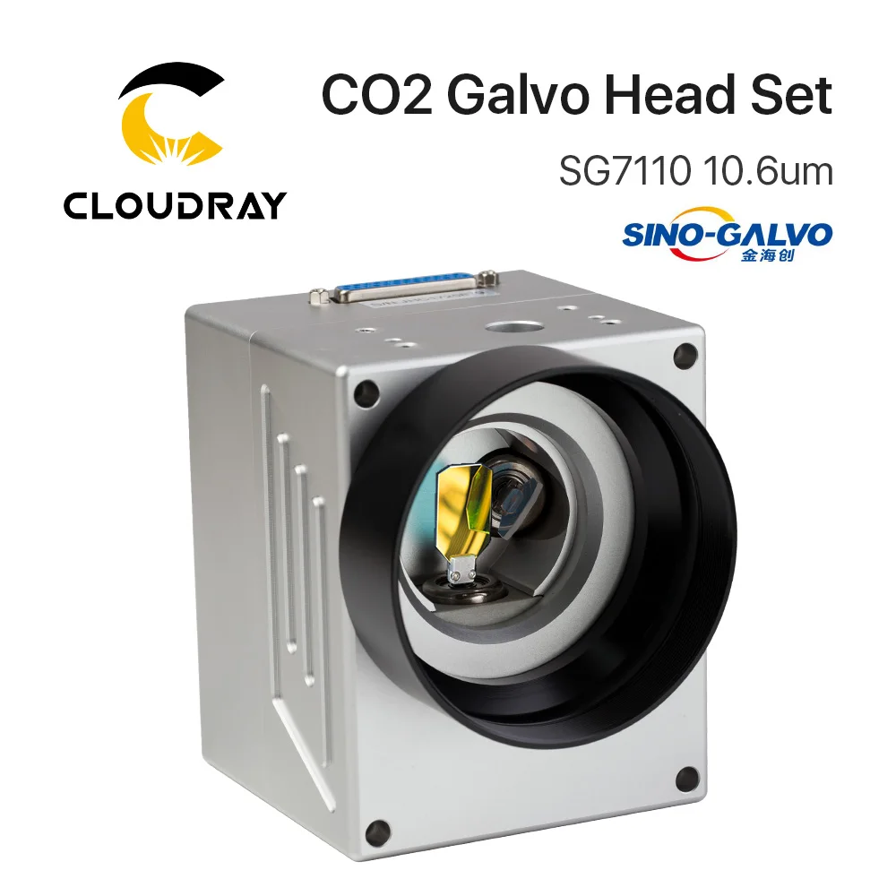 Cloudray 10 6 мкм 10600 нм CO2 лазерный сканирующий Galvo Head SG7110 входной открытый мм