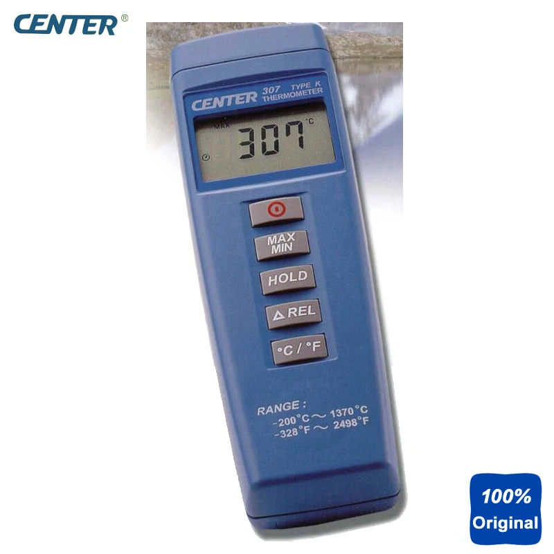 Digital Compact Thermocouple Thermometer Low Cost Mini Thermometer CENTER-307 Digital Compact Thermocouple Thermometer Low Cost Mini Thermometer CENTER-307