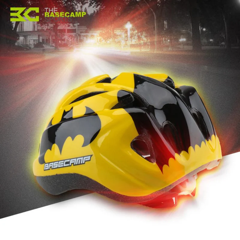 Bicycle Helmet LED Bike Helmet Children Cycling Helmets Kid Safety