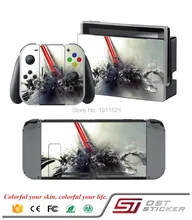 OSTSTICKER New Arrival PVC Protector Skin Decal Cover For Ninetendo Switch Console & Gamepad Sticker
