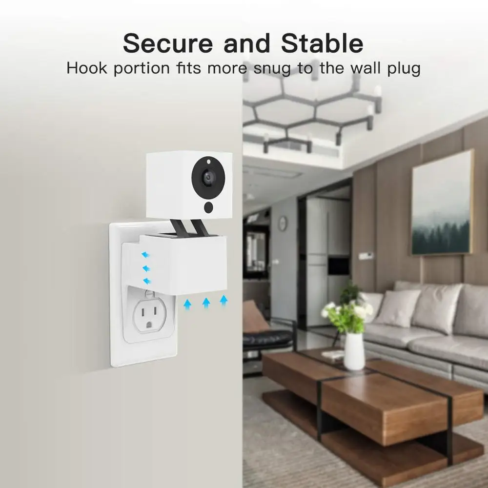 Настенное крепление на розетку Wyze Cam улучшенное переменного тока совместимое с и