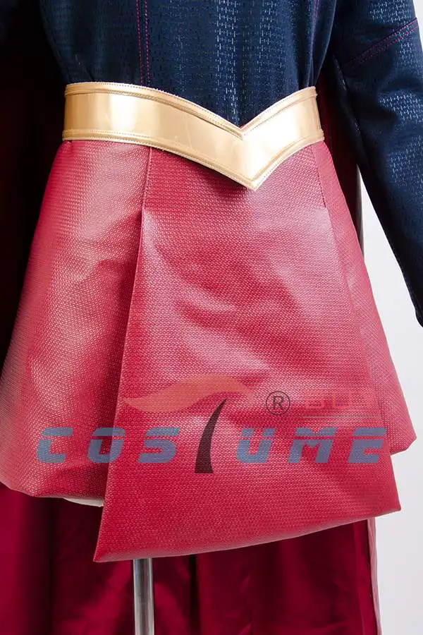 Women's Supergirl Costume Cloak Dress - Movie Halloween Carnival Cosplay - Custom Made image 5