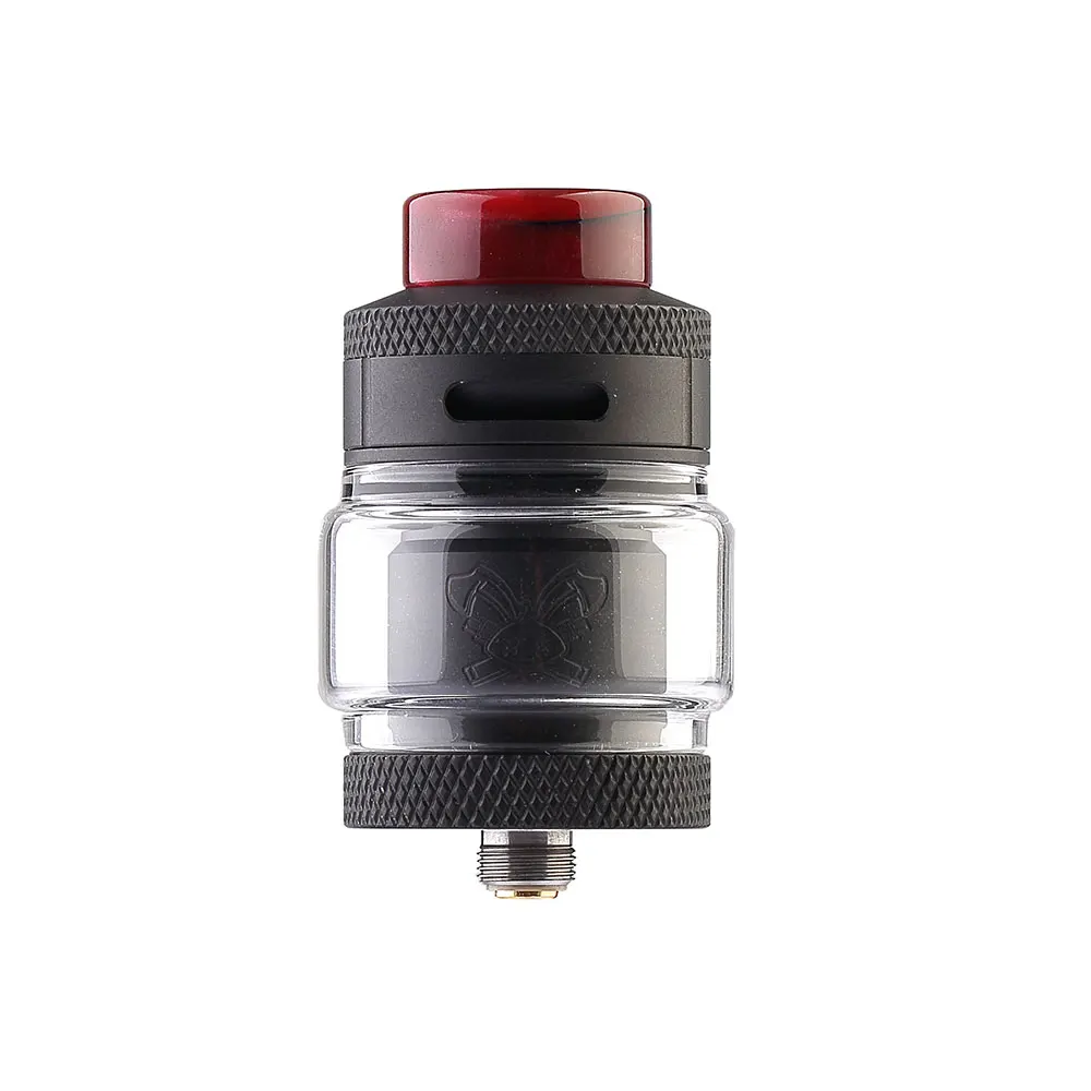 Распылитель Hellvape Dead Rabbit RTA 2 мл/4,5 мл, 24 мм, уникальный рисунок для резьбы по дереву Dead Rabbit Vs Drop Dead RDA/Manta RTA