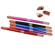 Высокое качество многофункциональный три Endeds ручка для микроблейдинга CF/U/круглая игла ручной игла с микролезвием держатель