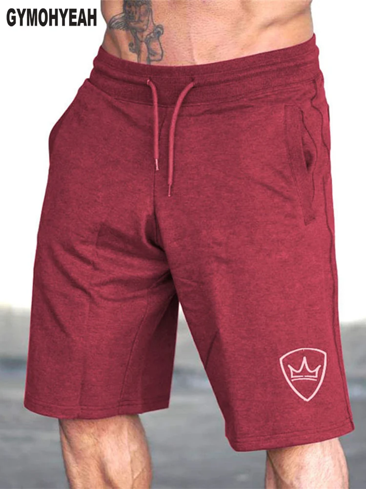Gymohyah/мужские повседневные летние шорты, сексуальные спортивные штаны, Мужские штаны для фитнеса, бодибилдинга, тренировки, простые удобные мужские модные короткие штаны