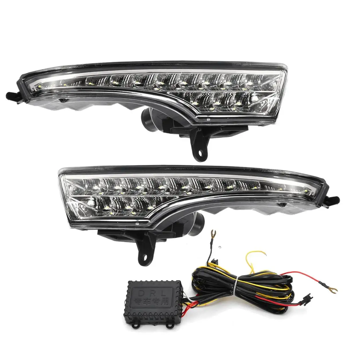  Led Drl for Nissan Altima Teana 2013 2014 2015 Daytime Running Light Front Bumper Driving Fog Lamp  - 33050086371