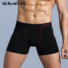 SRBONITOS Calvin Boxer font b Men b font font b Underwear b font Soft Cotton Boxer