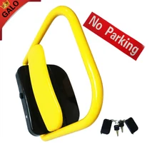 Automatic Remote Control Solar Power Parking lock/solar power parking barrier with 2 remote control battery powered remote control private parking lock