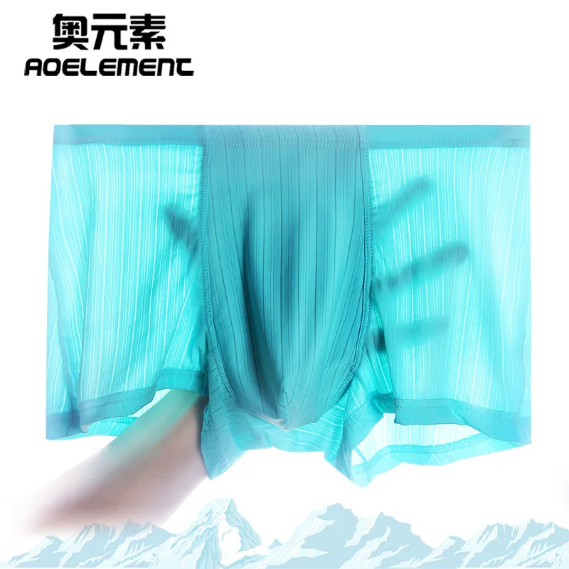 

AOMLEMEN Brand boxer men cueca masculina boxershorts men underwear boxer homme colorful soft gay calzoncillos hombre boxer marca