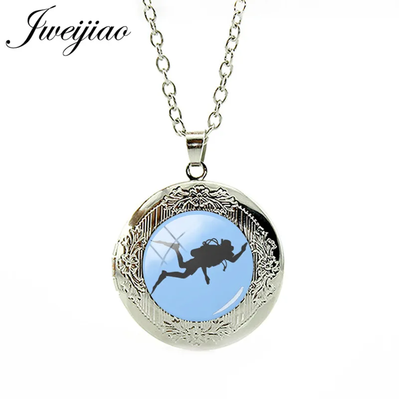 Buy JWEIJIAO Collier Maxi Scuba Diving Necklace Diver