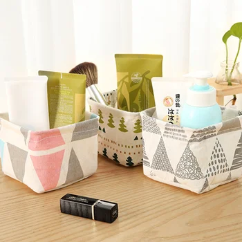 

Home Office Desktop Storage Box Sundries Closet Storage Cosmetics Organizer Toys Stationery Storage Basket Container Holder