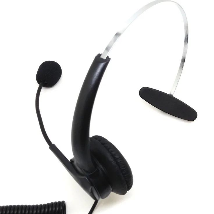 CQtransceiver Hands Free Landline Telemarketing Call Center Headphone