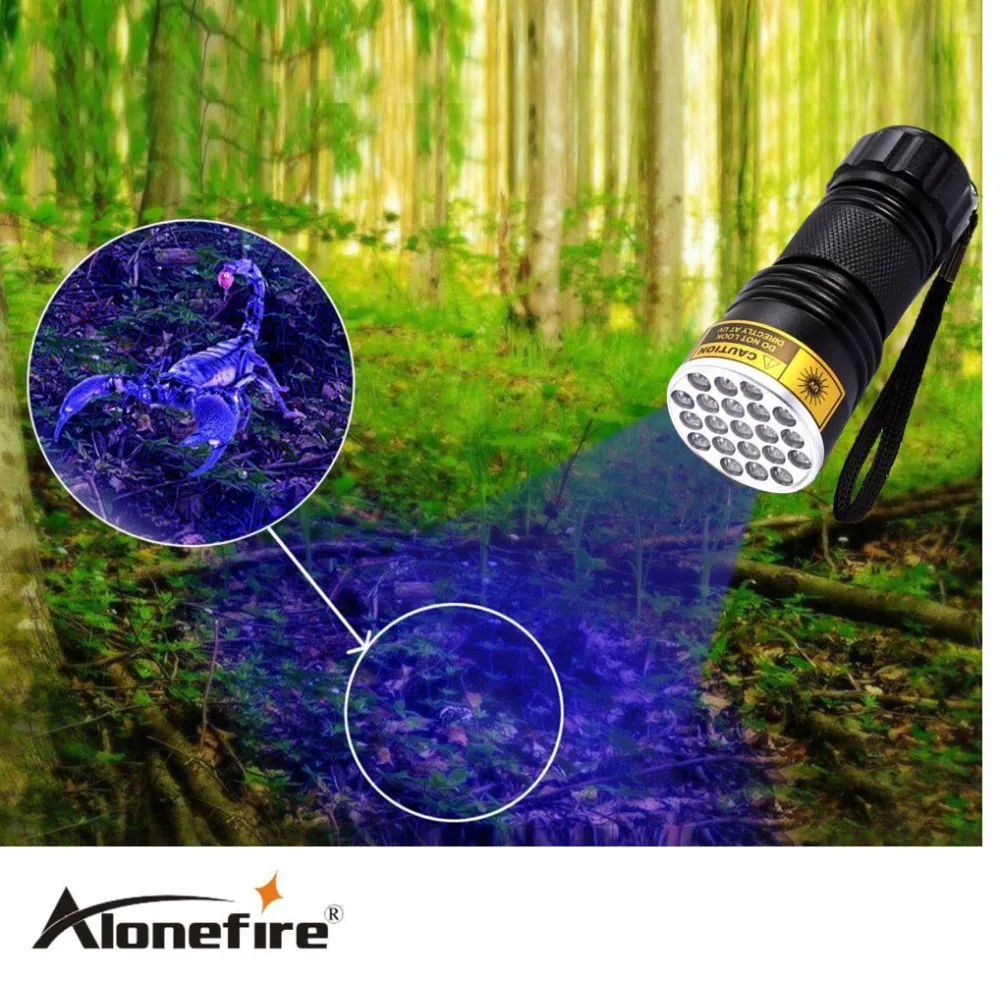21LED UV blacklight flashlight (8)