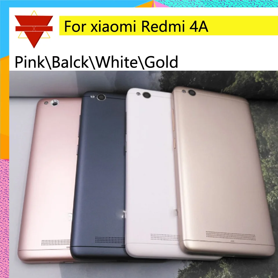 10 шт./партия задняя крышка корпуса для Xiaomi Redmi 4A Hongmi 4A|Корпусы и рамки мобильных