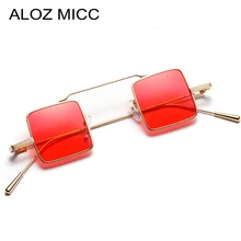 ALOZ MICC Vintage Square Sunglasses Women Men Brand Designer Sun Glasses Women Alloy Glasses Female oculos de sol UV400 Q395 ALOZ MICC Vintage Square Sunglasses Women Men Brand Designer Sun Glasses Women Alloy Glasses Female oculos de sol UV400 Q395