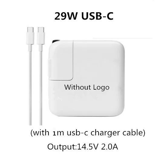 

29W USB-C Type-C Power Adapter Charger (Without Logo) For Latest Macbook Pro 12inch A1534 1540 1646 (only Made in 2015)