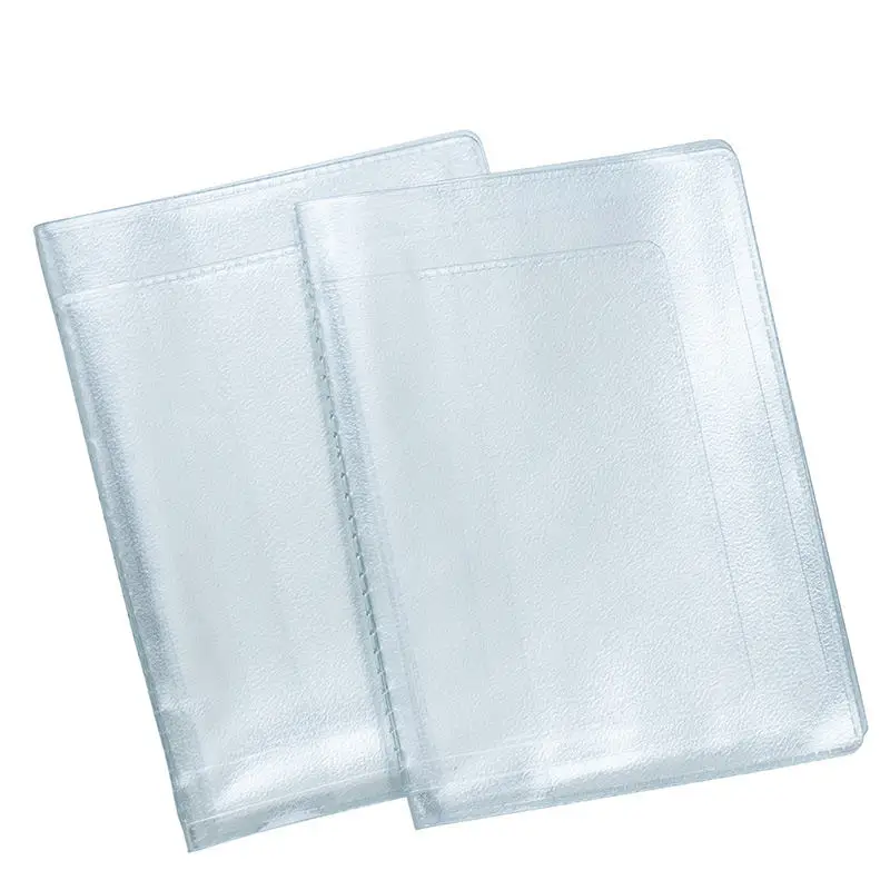 

PVC Waterproof Transparent Auto Document Cover Russian Driver's License Case Protect Car ID Card Holder for Men Women for Travel