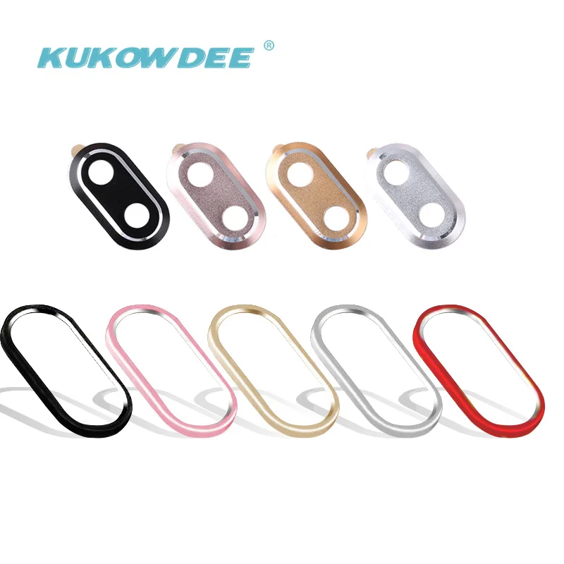 KUKOWDEE защита задней камеры для iPhone X 7plus 6 крышка металлический бампер чехол