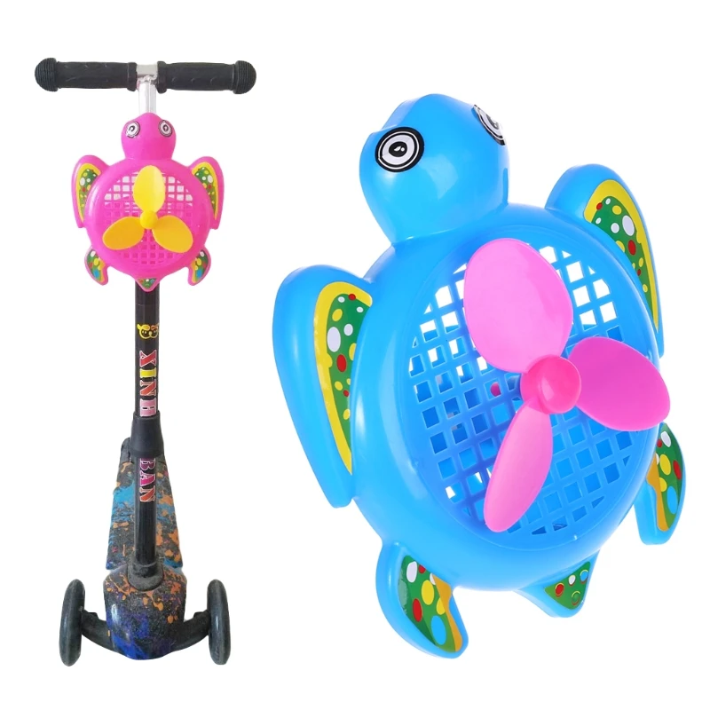 Perfect Bicycle Basket Children Scooter Bag Cute Cartoon Fan Storage Support Bike Parts Bicycle Basket Bike Accessories 1