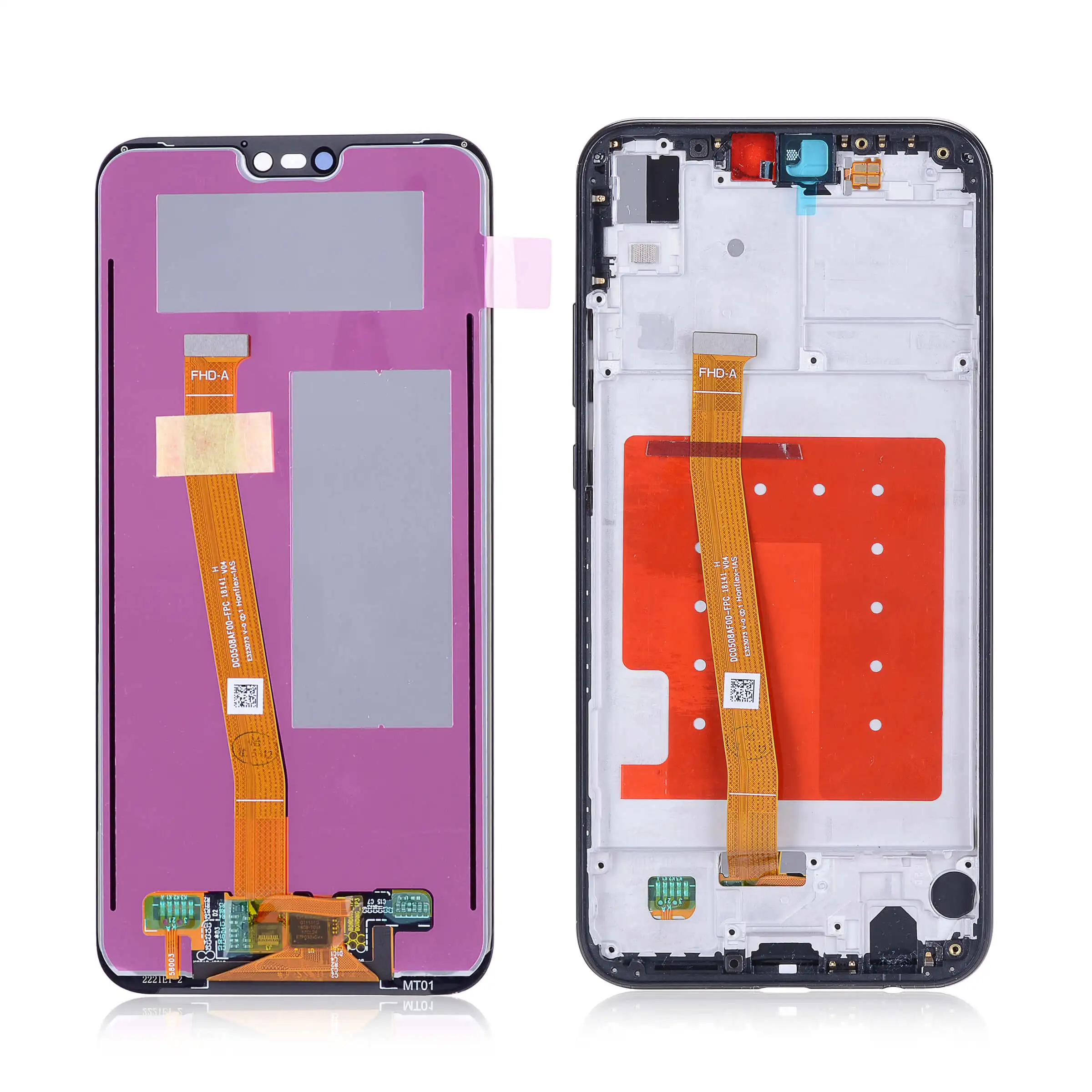 Дешево Дисплей для HUAWEI P20 Lite lx1 lx1 Nova 3e LCD в сборе с тачскрином на рамке Оригинал 5.84 черный порошок синий золото