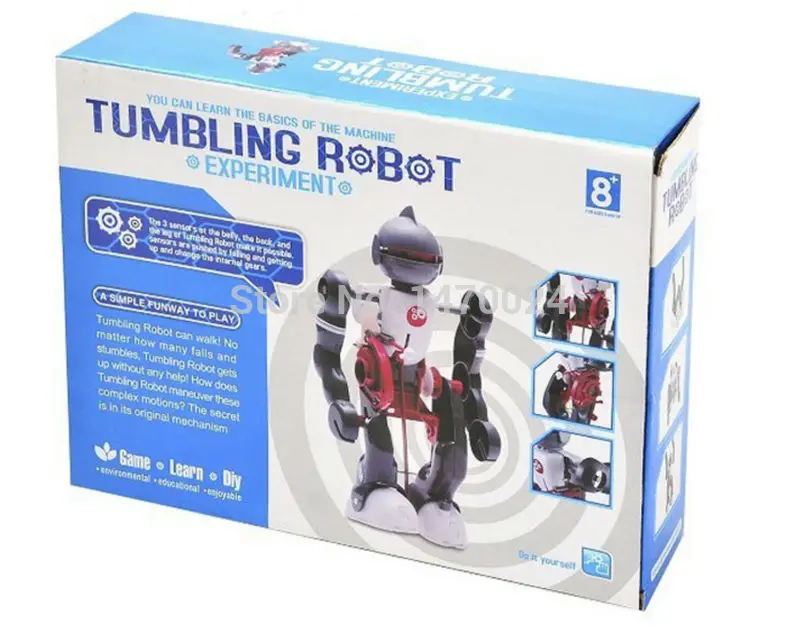 3 in 1 tumbling robot assembly toy educational DIY electronic kits
