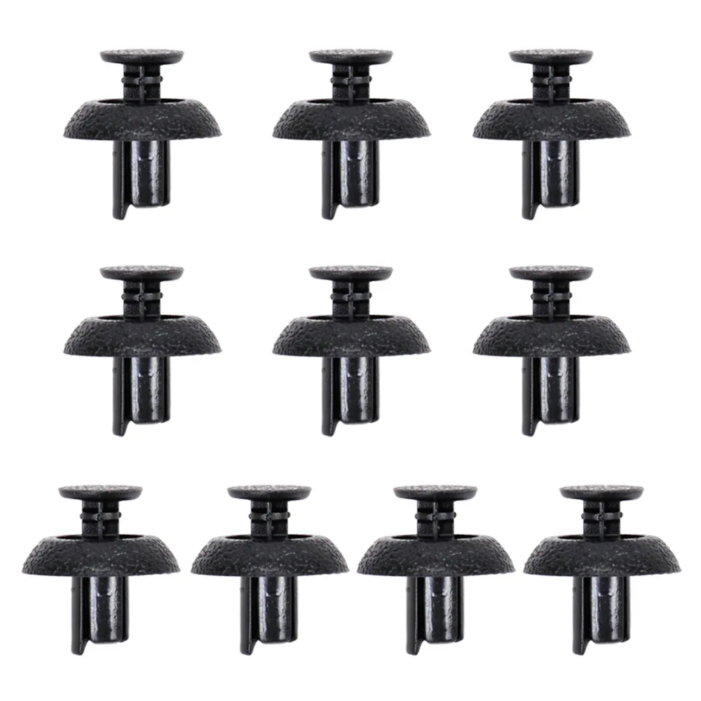 

beler 10x OEM Nylon Grille Push-Type Retainer Clips for Toyota Corolla Highlander Scion tC Lexus LS460 IS250 IS F # 90467-07211