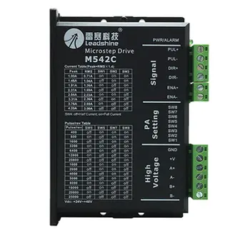 

Original Leadshine 2 Phase Stepper Driver M542C 20-50 VAC 1.0-4.2A