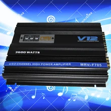 V12 4-х канальный автомобильный аудио усилитель 3600 Вт усилитель MRV-F705 МГц GSM усилитель GSM Автомобильный усилитель