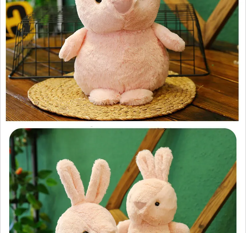 bunny_02toylovely bunnyplush animalsuper soft toysoft bunnysmall stuffed animalspp cottonplush doll toyanimal dollbunny dollhildren's stuffed toyssmall soft toyssoft toy dollcomfortable