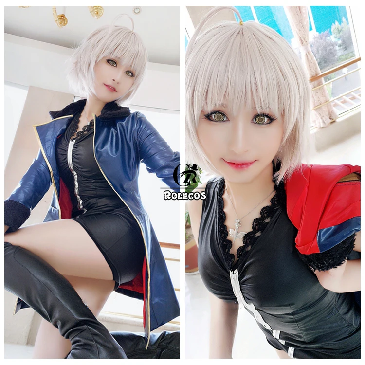 ROLECOS FGO Alter Косплей Fate Grand Order Аниме Костюмы Mash Kyrielight Saber костюмы для косплея игра Jeanne d'Arc полный комплект