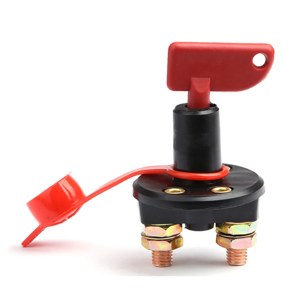 New Arrival Color Red Black 12/24V 100A Car battery Power Switches with