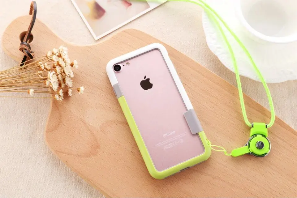 Роскошный модный чехол, мягкий силиконовый чехол из ТПУ для iphone 6S, чехол, чехол для iphone 6 plus, чехол для влюбленных - Цвет: white green