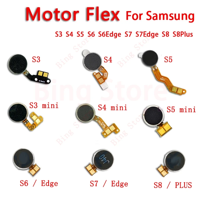 

Motor Flex For Samsung Galaxy S3 i9300 S4 i9500 S5 S6 G920 S7 Edge G930 G935 S8 Plus Vibrator Vibration Buzzer Flex Replacement