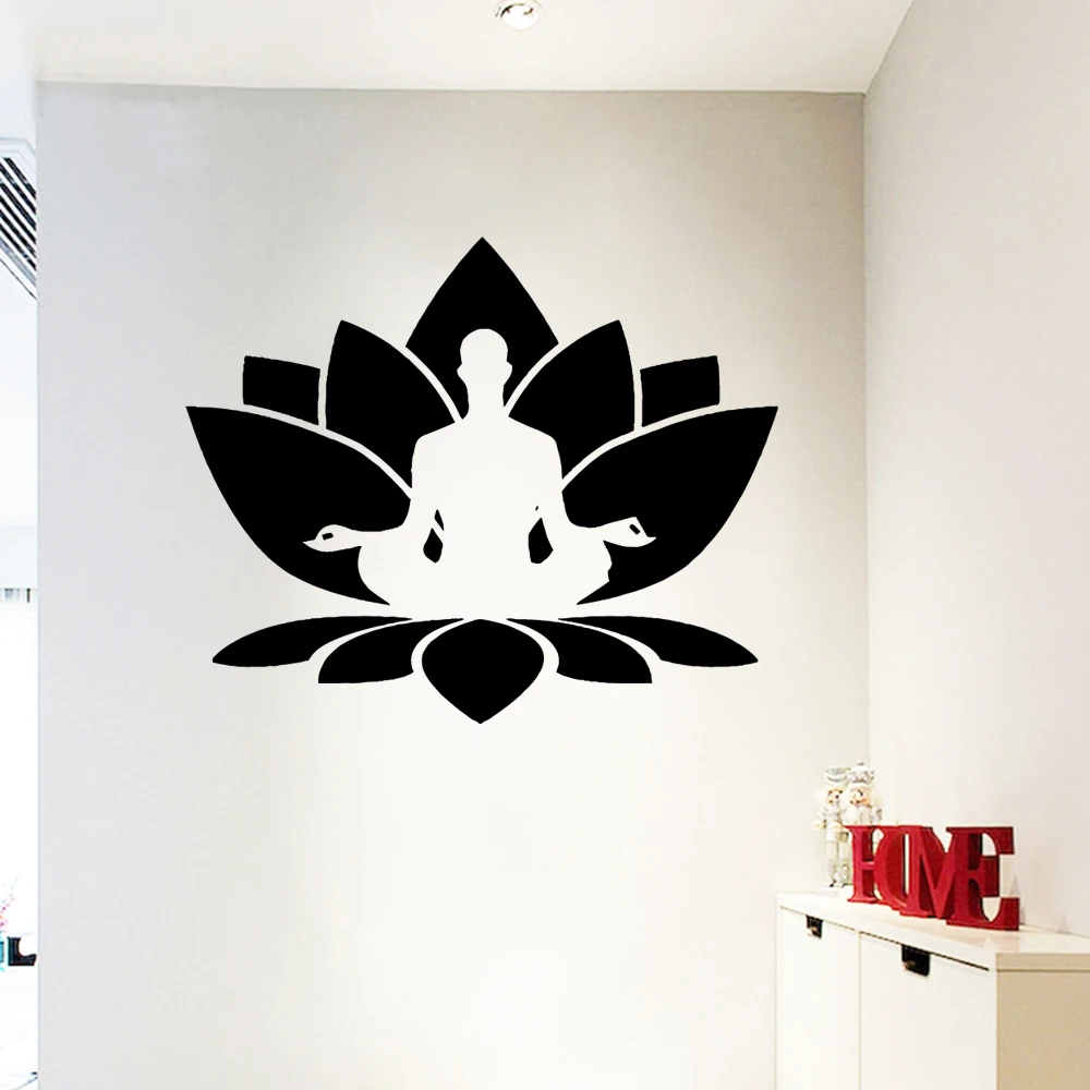 

New Design buddha Art Sticker Waterproof Wall Stickers Living Room Bedroom Vinyl Decals