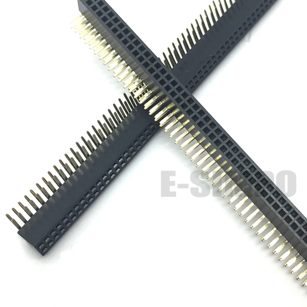 1.27mm 2x40p female header