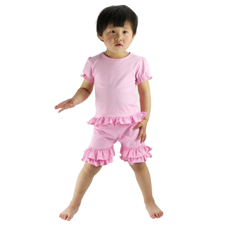 Baby Girls Shorts Ruffled Cotton Short For Summer Children Loose Colorful Beach Shorts Kids Pants 1-8 years шорты