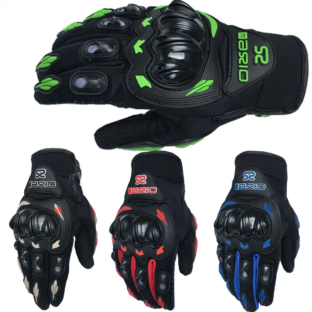 Распродажа! Лето Зима полный палец moto rcycle Перчатки Ганц moto luvas moto крест кожа moto rbike guantes moto racing Перчатки