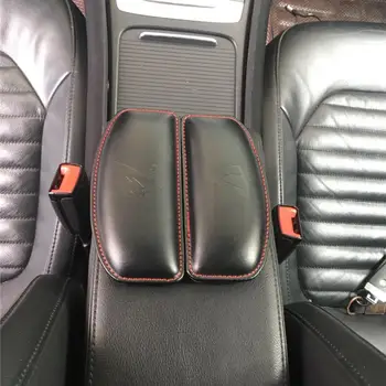 

Universal Car Door Armrest Soft Leather Auto Center Armrest Console Box Armrest Seat Protective Pad Mat Car Arm Rest Top Cover
