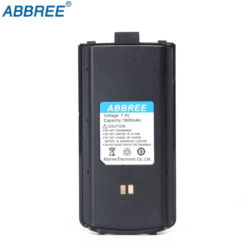 

Original ABBREE AR-F6 7.4V 1800mah Li-ion Battery For Abbree Walkie Talkie AR-f6 Series Two Way Radio battery Accessories