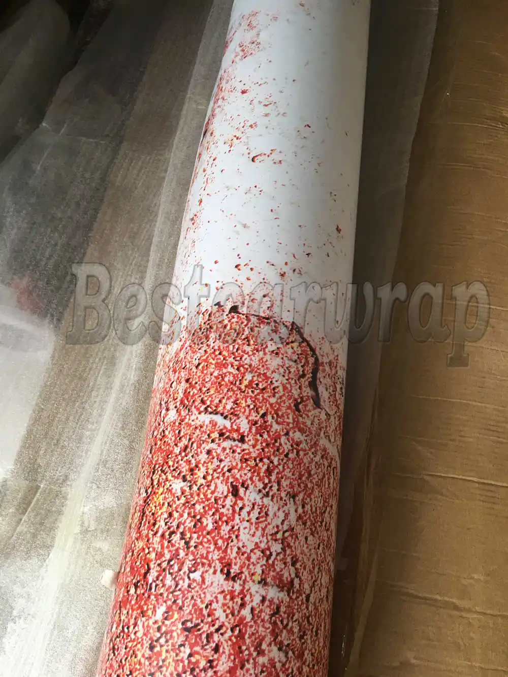 

Matte Finish Rust Vinyl Wrap Film For Car Wrap style vehicle styling Unique Rust- Wrapping / Air Release air free 1.52x30m/roll