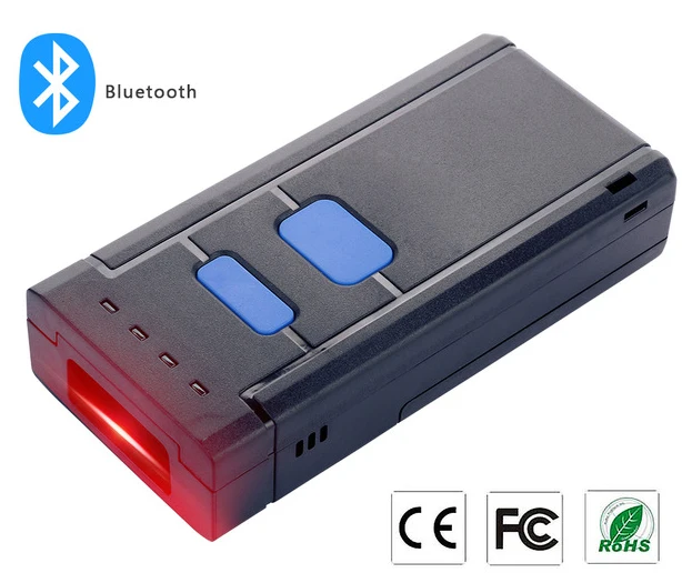 Cheap Pocket Wireless Bluetooth 4.0 1D POS Barcode Scanner MINI Bluetooth Bar Code Reader For Andriod / IOS Mobile Phone Cheap Pocket Wireless Bluetooth 4.0 1D POS Barcode Scanner MINI Bluetooth Bar Code Reader For Andriod / IOS Mobile Phone