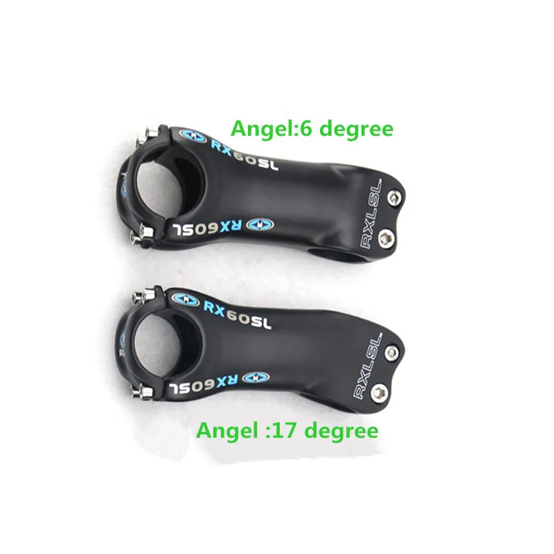 RXL SL Bicycle Bike Carbon Stem 3KUD Matte Stem Carbon RoadMTB 617 Degree 708090100110120130mm Bicycle Stems (5)