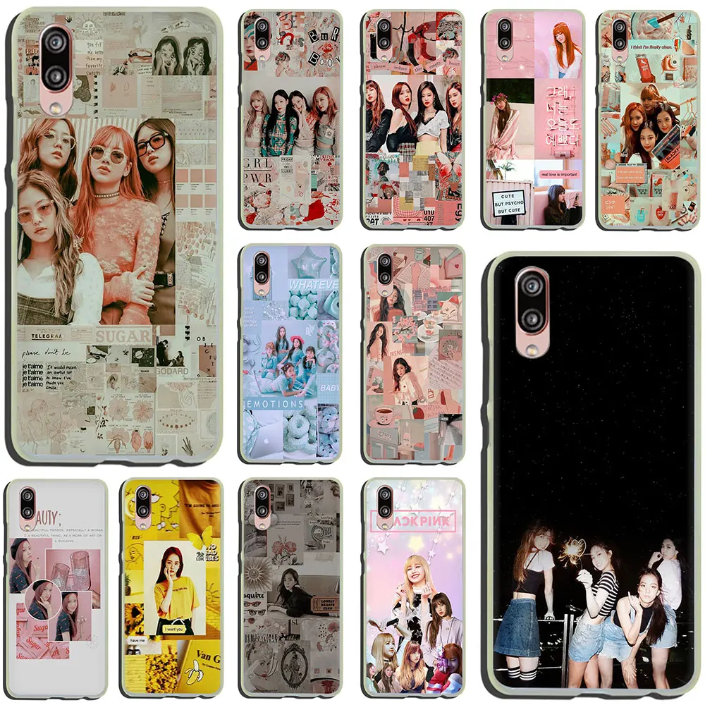 

BLACK PINK k-pop BLACKPINK kpop Hard Phone Case for Huawei P10 Plus P20 Lite Mini 2016 2017 Pro P smart 2019
