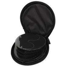 Yoc-молнии 20 слотов CD DVD VCD Бумажник держатель чехол для хранения Органайзер синий