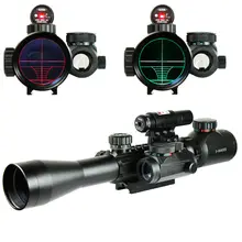FS Hunting Airsoft Optics 3-9X40 Illuminated Red Laser Riflescope with Holographic Dot Sight Combo Gun Weapon Sight Chasse Caza FS Hunting Airsoft Optics 3-9X40 Illuminated Red Laser Riflescope with Holographic Dot Sight Combo Gun Weapon Sight Chasse Caza