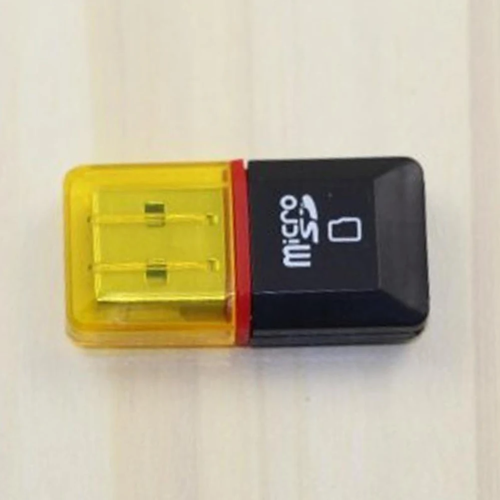 2 шт. USB 2,0 Мини Micro SD TF кард-ридер адаптер памяти t-flash кард-ридер адаптер