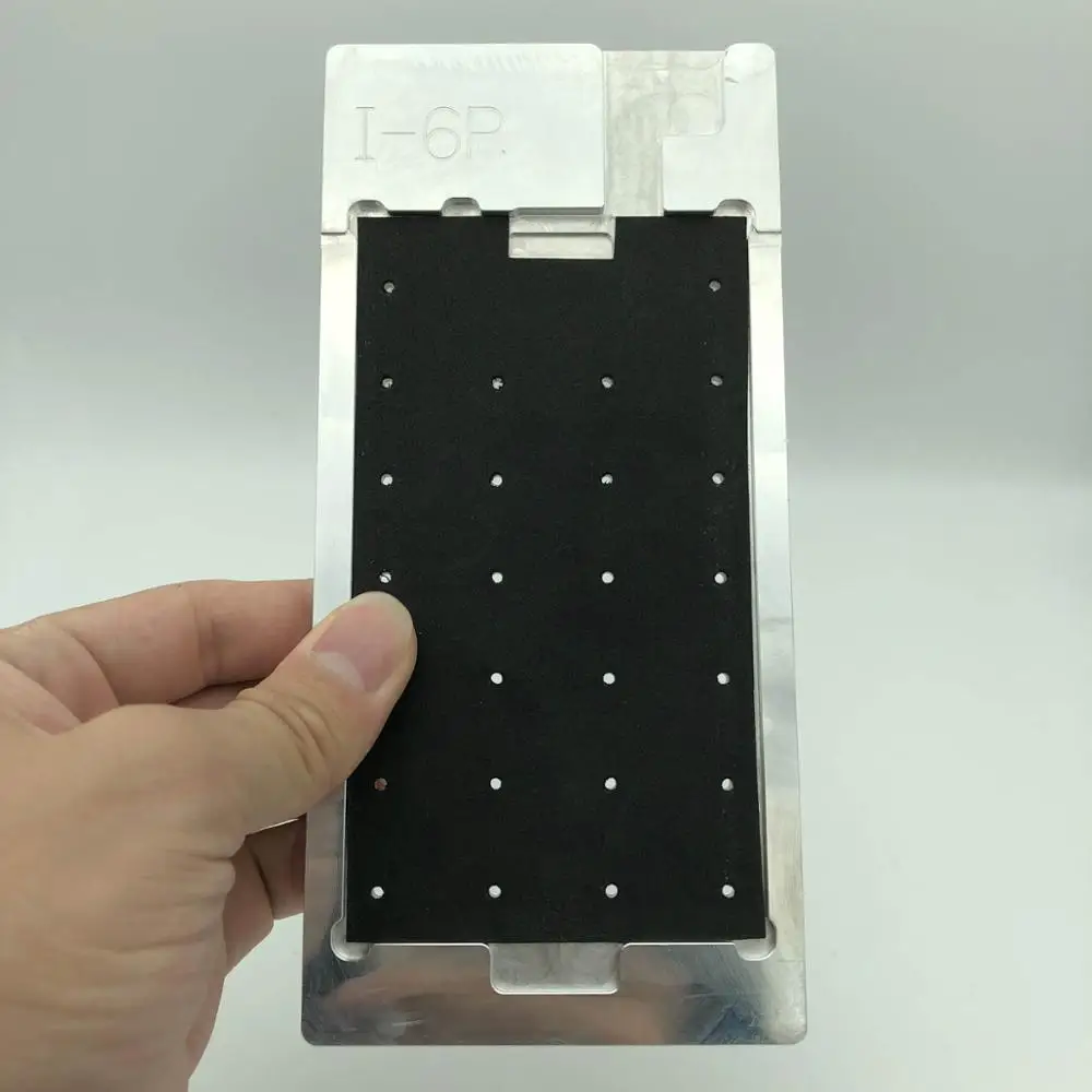 

Polarizer film removing mold for iphone 6 plus LCD display touch screen positioning polarizer film cleaning mobile phone repair