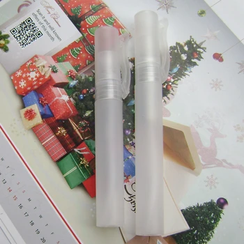 

100pcs 8ml perfume packaging with pen clip , PP 8ml forst small empty spray bottles ,sale 8ml plastic perfume spray bottle